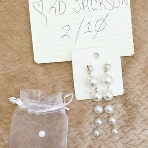 Elegant Pearl Drop Earrings